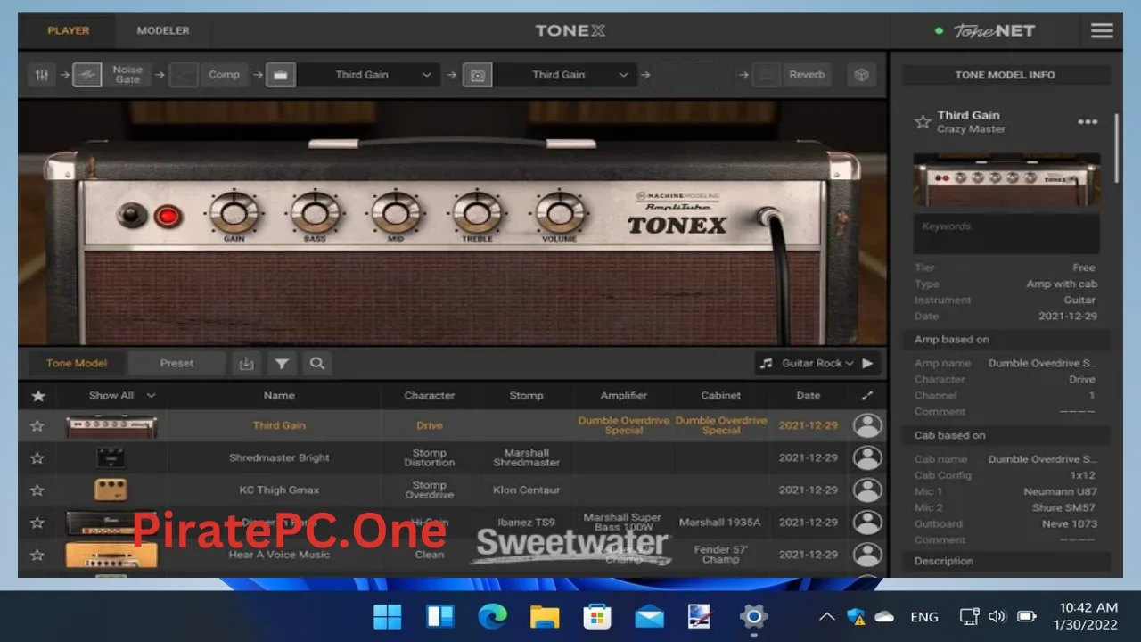 IK Multimedia TONEX MAX Full Version For PC