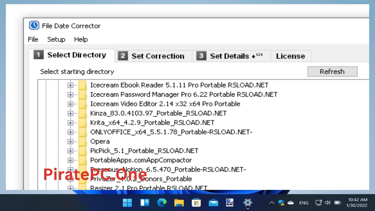 Infonautics File Date Corrector Full Version For PC