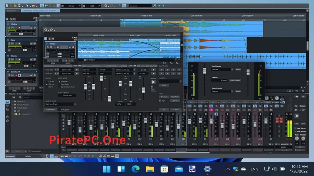 MAGIX Samplitude Pro X9 Suite For PC Portable And Multilingual