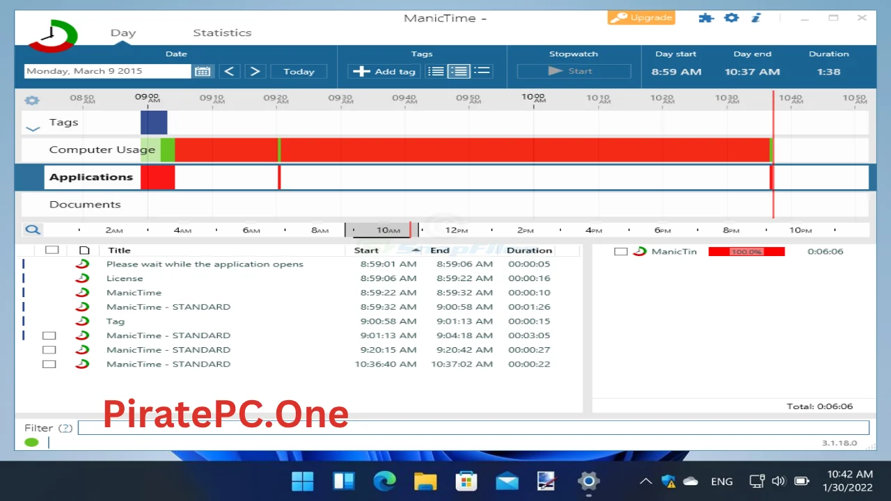 ManicTime Pro Full Version For PC