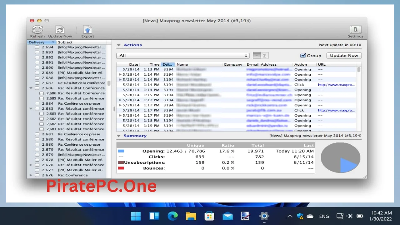 MaxBulk Mailer Pro Full Version For PC