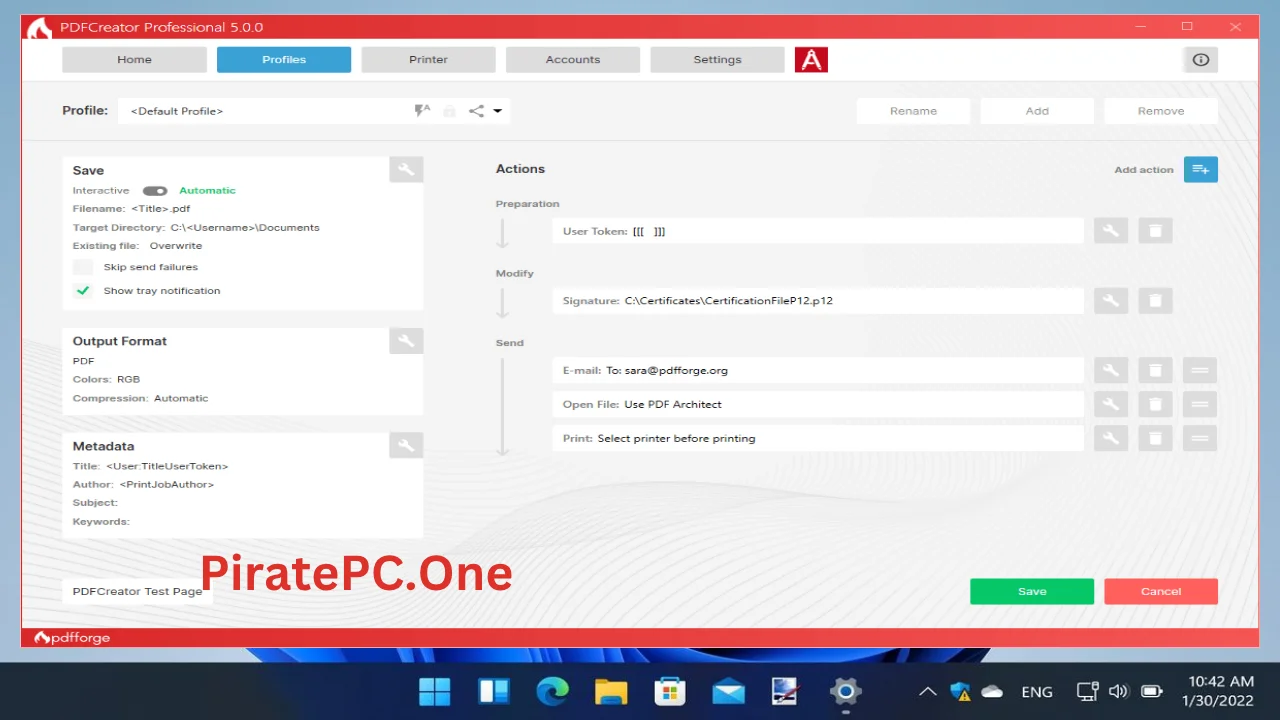 PDFCreator For PC Portable And Multilingual