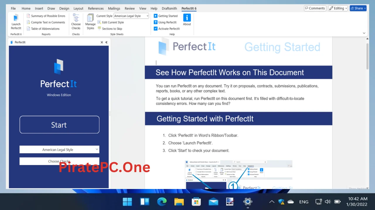 PerfectIt Pro For PC Portable And Multilingual