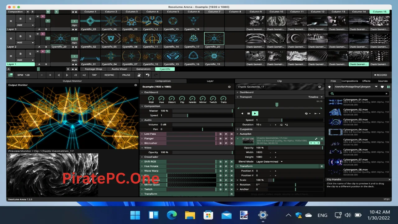 Resolume Arena For PC Portable And Multilingual
