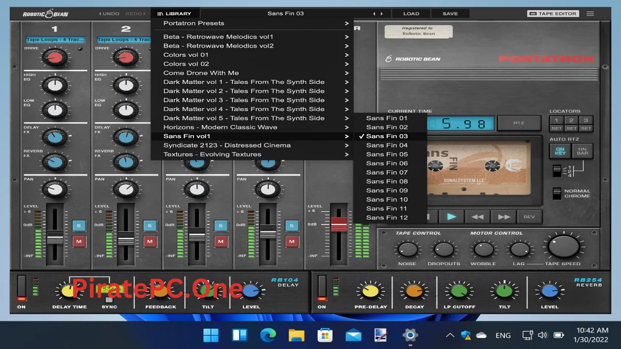 Robotic Bean Portatron Full Version For PC