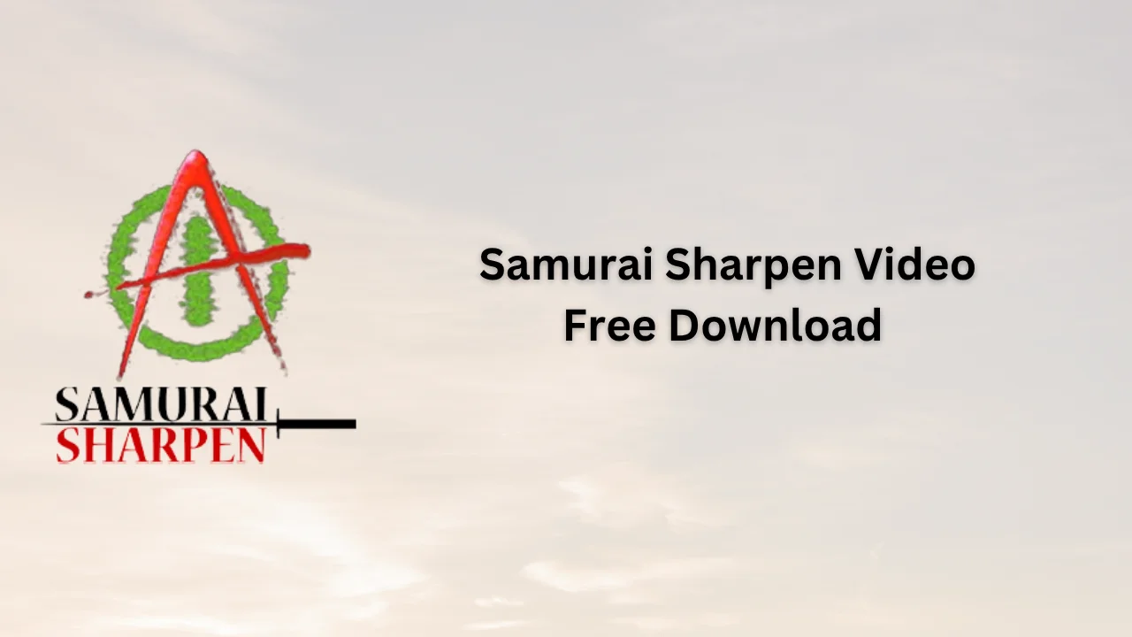 Samurai Sharpen Video Serial Key