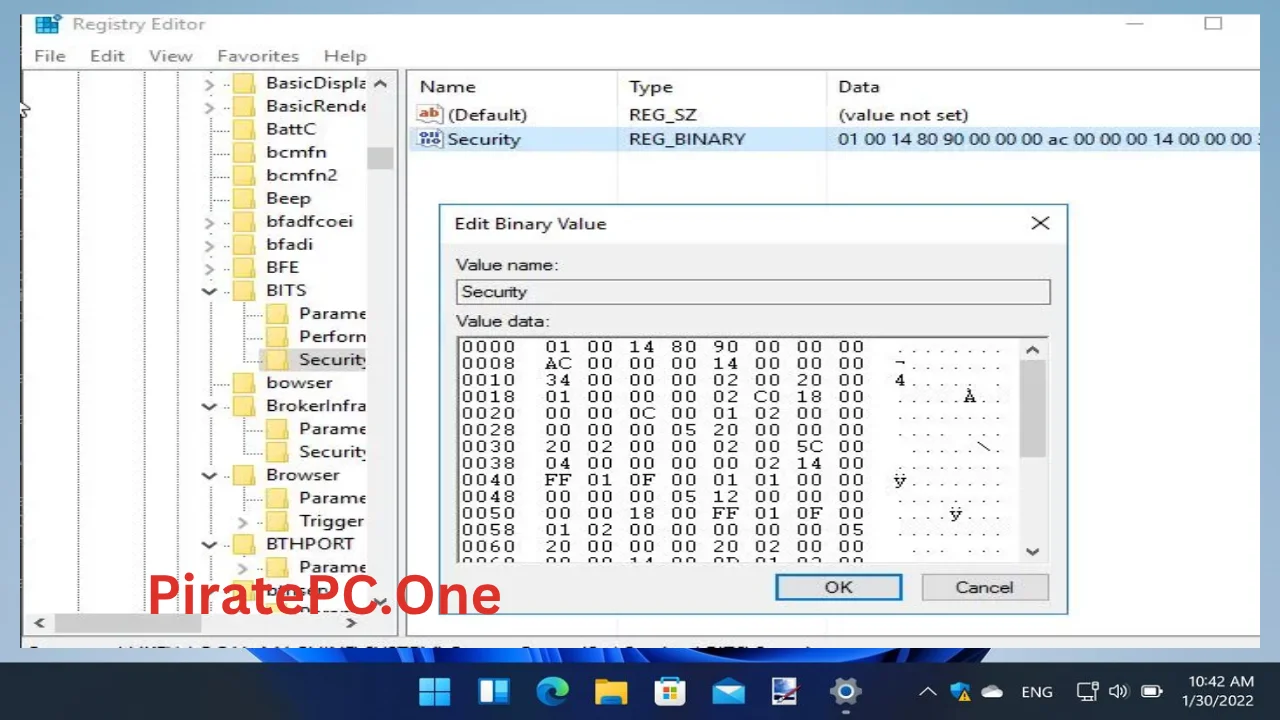 Service Security Editor Full Version For PC