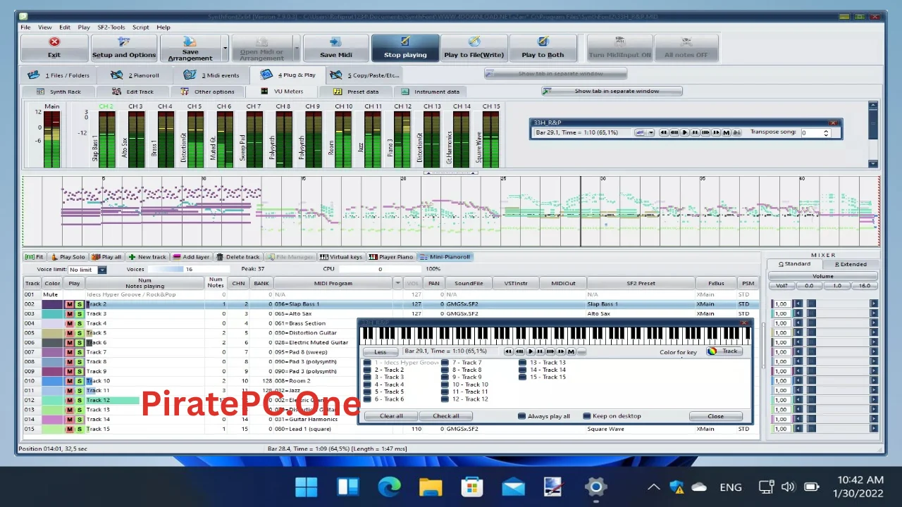 SynthFont2 For PC Portable And Multilingual