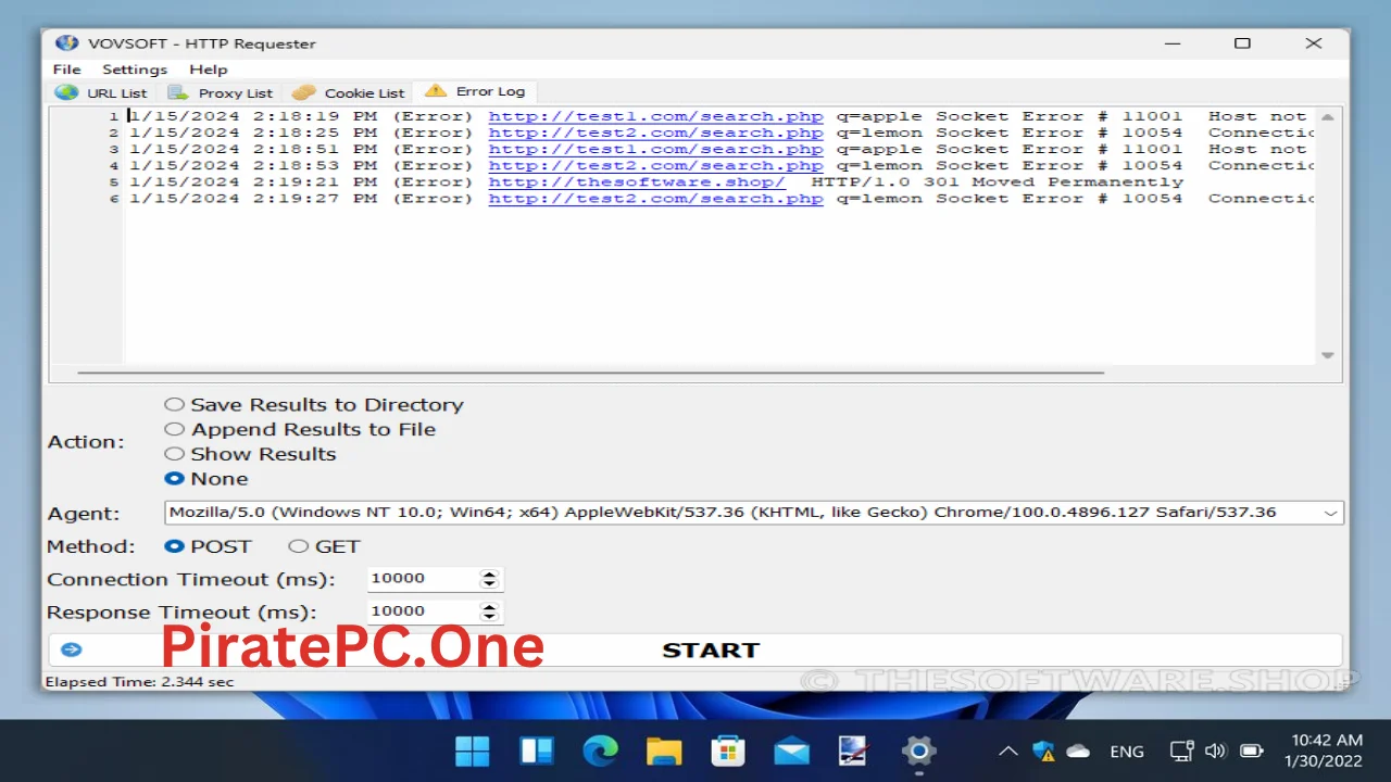 VovSoft Http Requester Full Version For PC