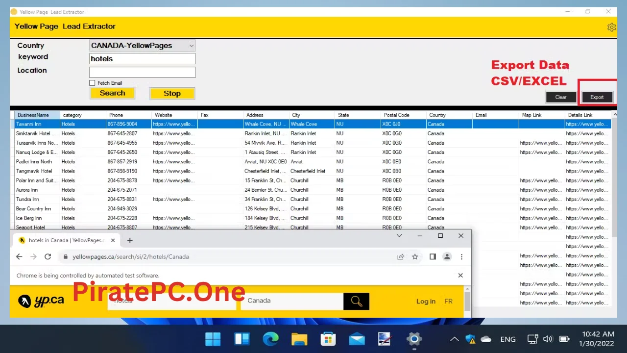 Yellow Leads Extractor Full Version For PC