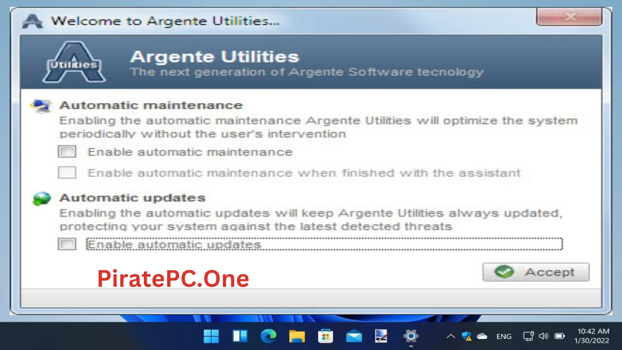 Argente System Repair For PC Portable And Multilingual