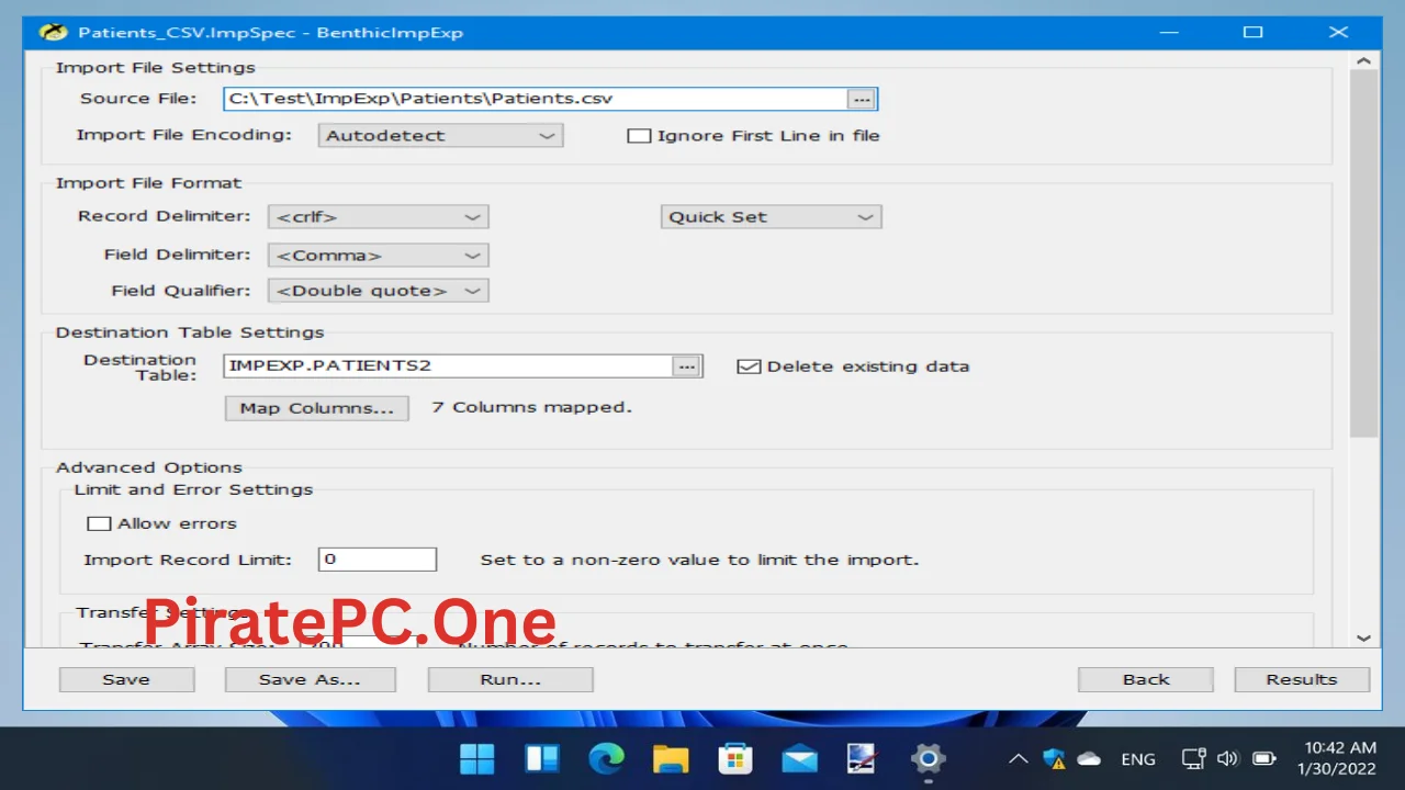 Benthic ImpExpPro For PC Portable And Multilingual