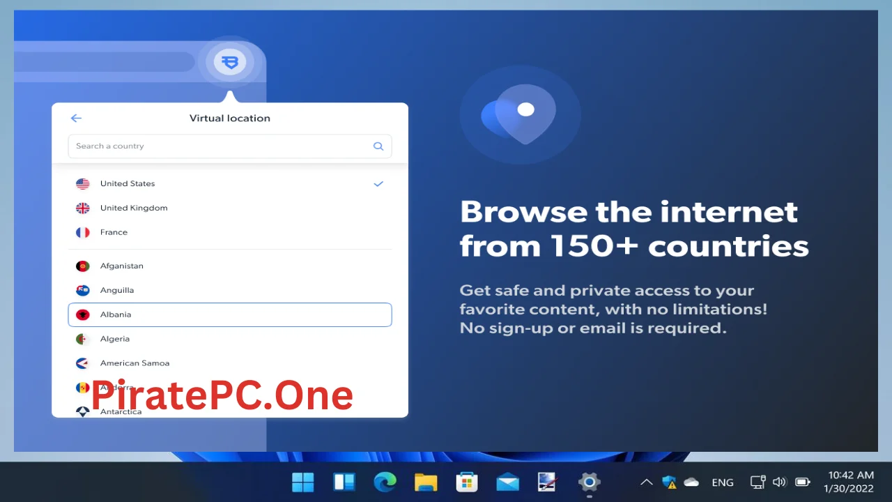 Bright VPN For PC Portable And Multilingual