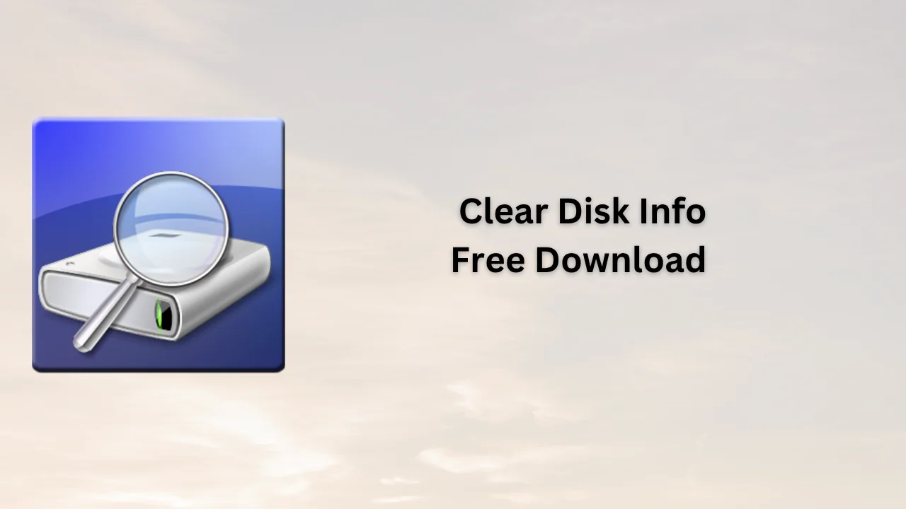 Clear Disk Info Serial Key