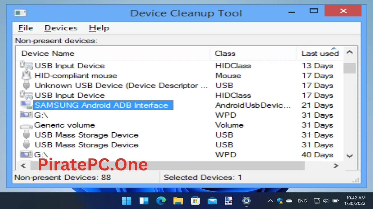 Device Cleanup Tool For PC Portable And Multilingual