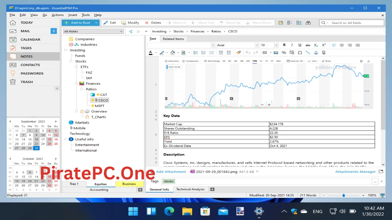 EssentialPIM Pro Business For PC Portable And Multilingual