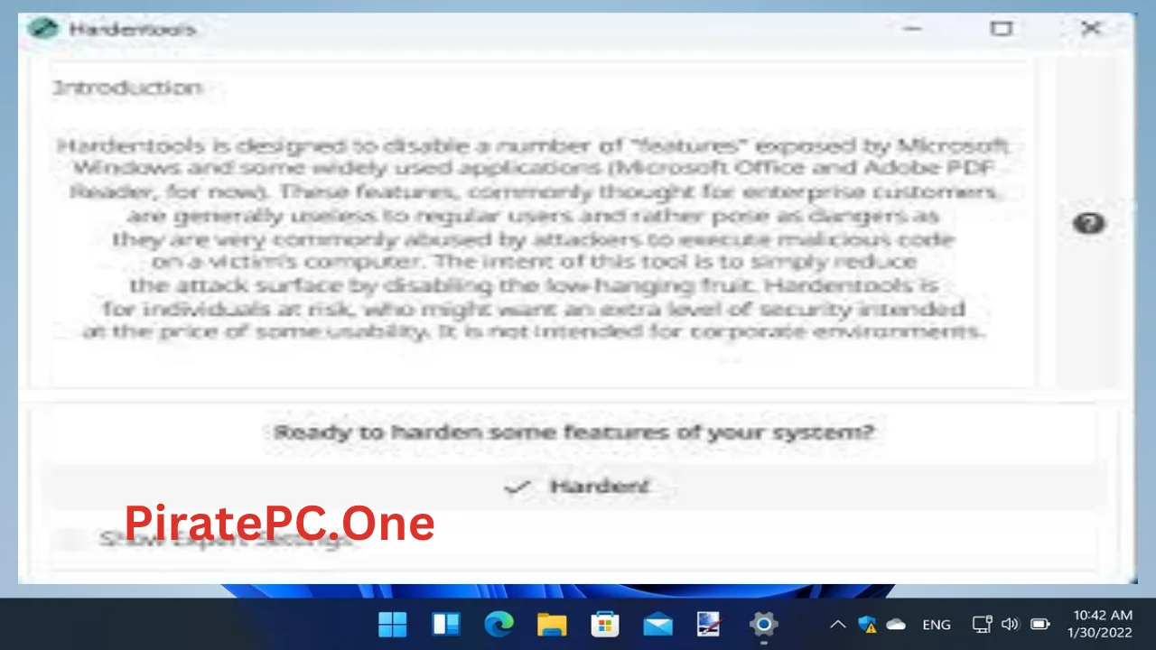 Hardentools Full Version For PC