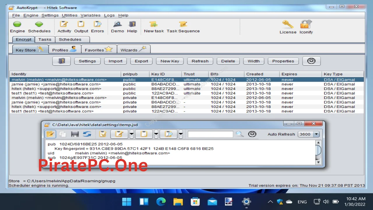 Hitek AutoKrypt For PC Portable And Multilingual