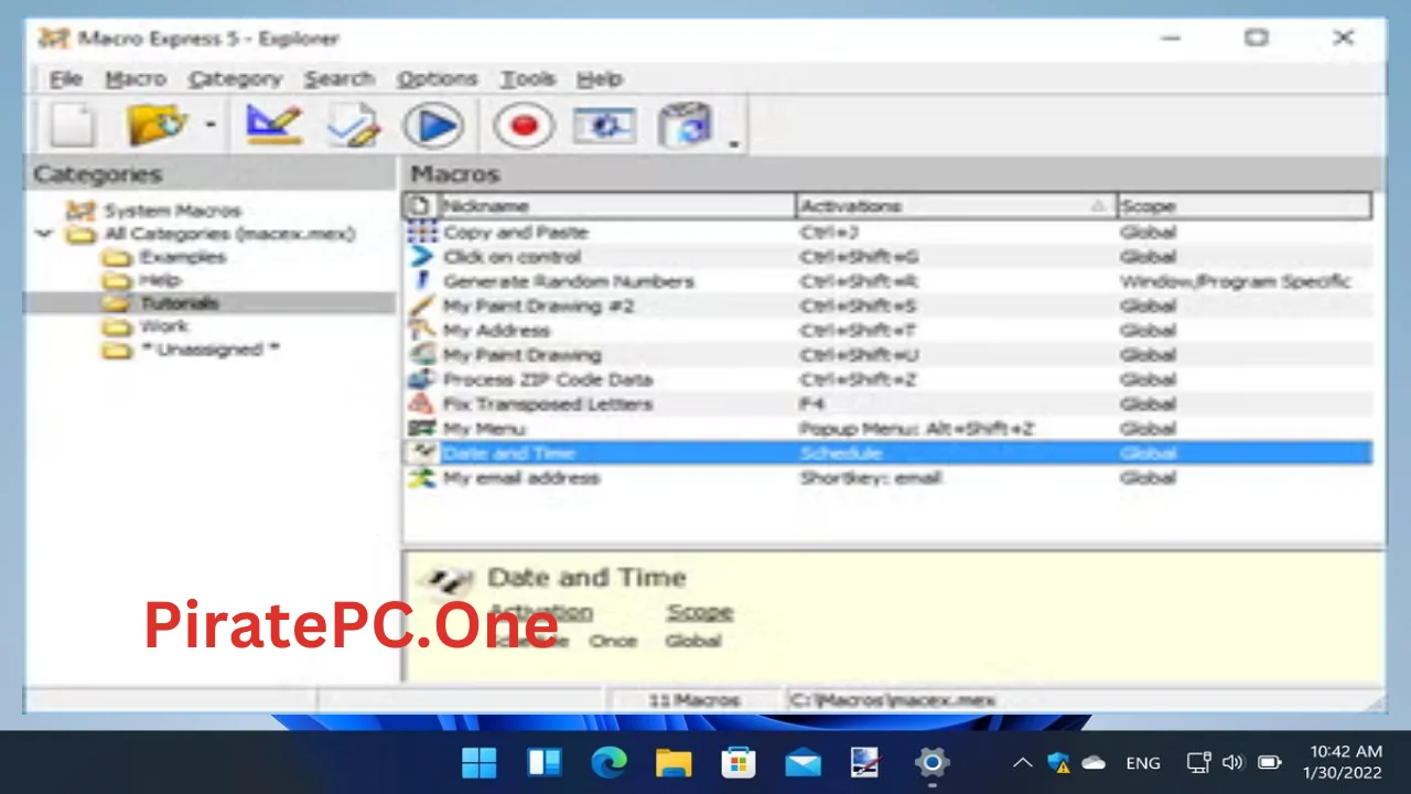 Macro Express Pro For PC Portable And Multilingual