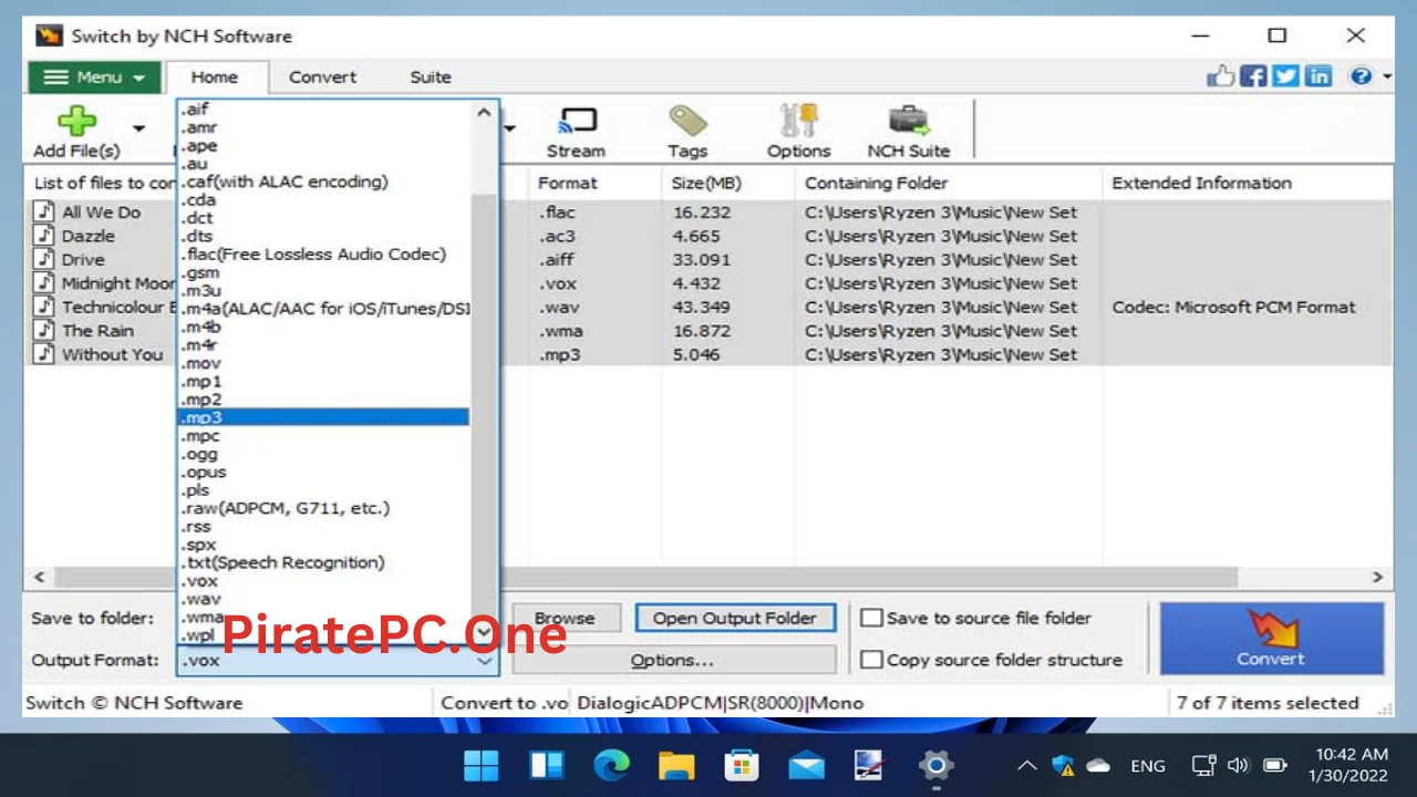 NCH Switch Plus For PC Portable And Multilingual