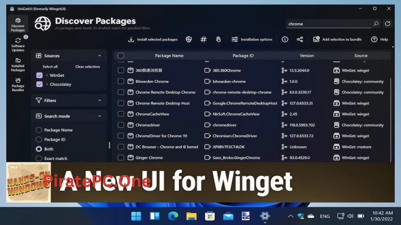 UniGetUI Full Version For PC