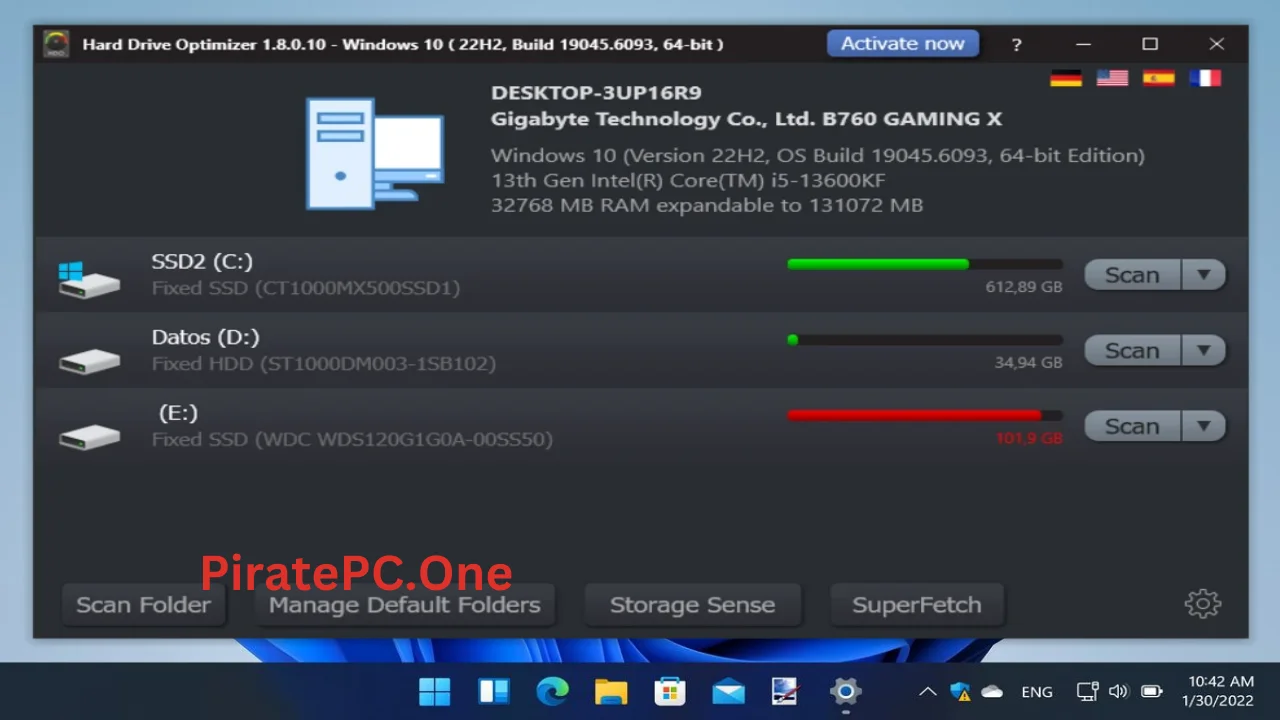WebMinds Hard Drive Optimizer For PC Portable And Multilingual