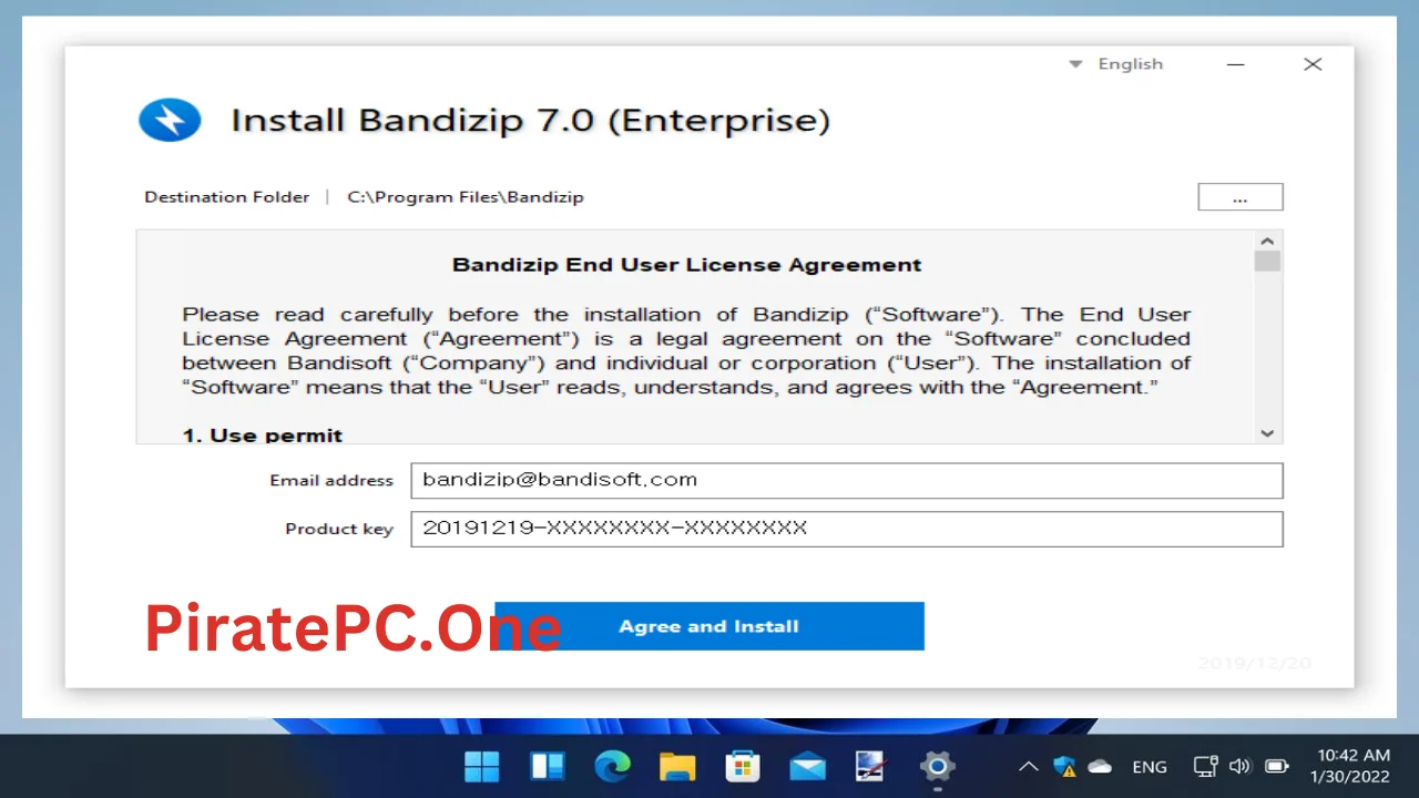 Bandizip Enterprise For PC Portable And Multilingual