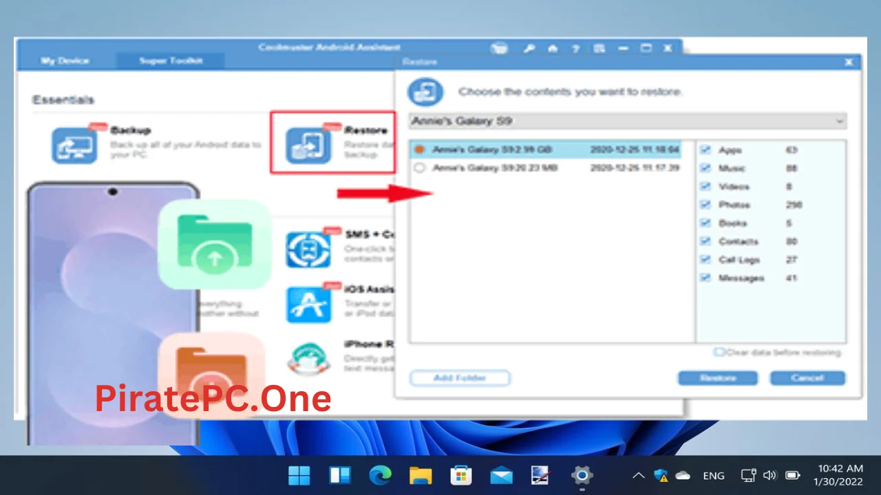 Coolmuster Android Backup Manager Full Version For PC