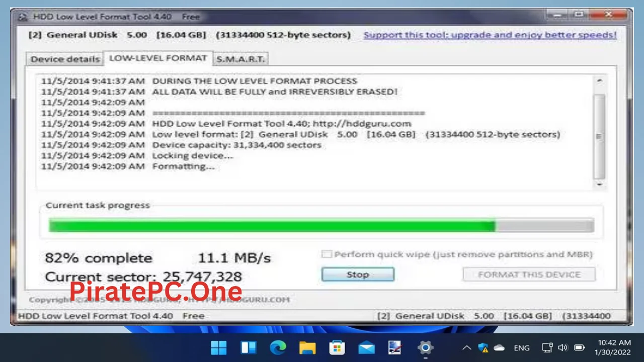 HDD Low Level Format Tool Full Version For PC