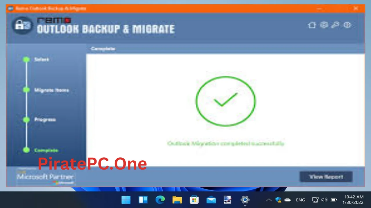 Remo Outlook Backup & Migrate For PC Portable And Multilingual